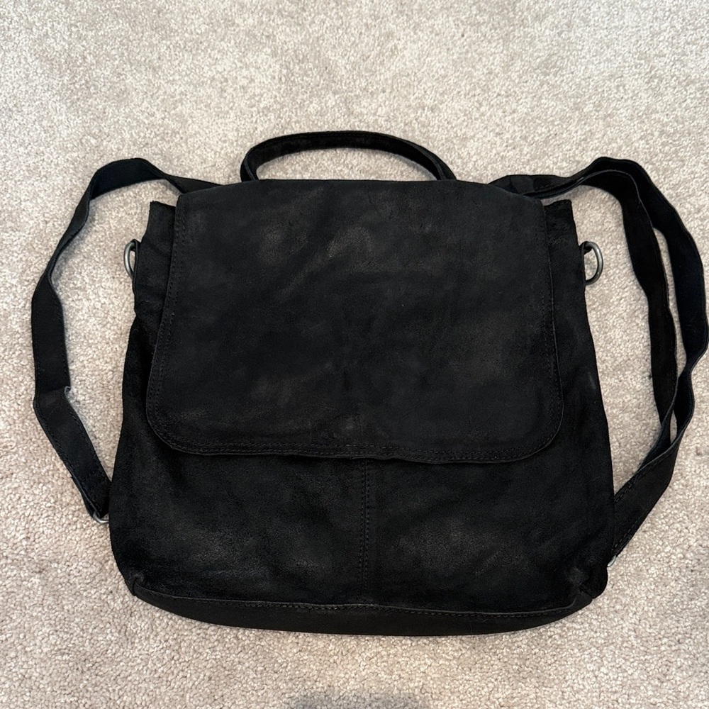 Free People Black Crossbody Bag